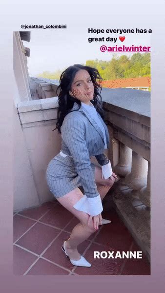 ariel winter twerking|Twerk it girl! Ariel Winter pulls off her favourite dance move in ...